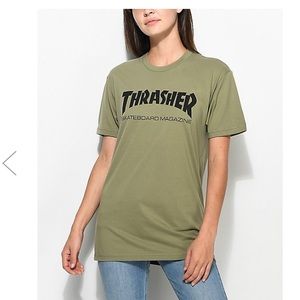 Camo Green Thrasher Shirt