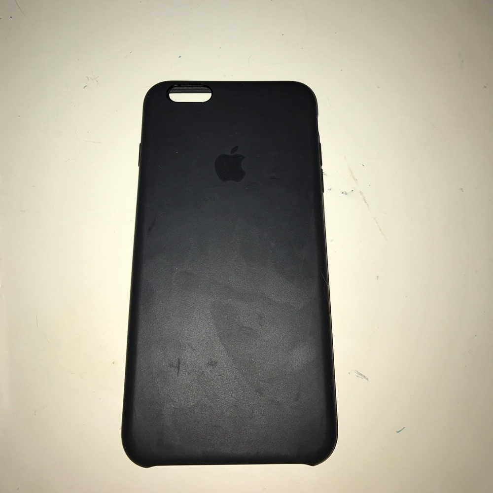 Black apple iphone 6 plus case