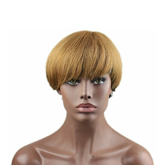 Human Hair Short Beauty Wig main image 4