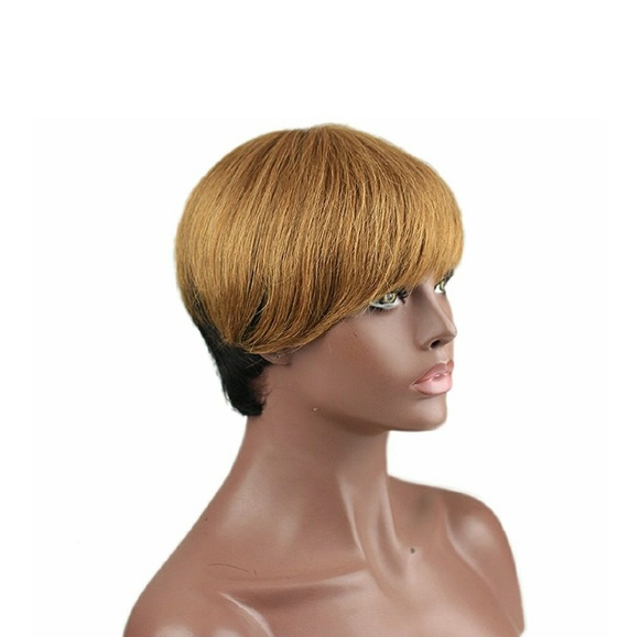 Human Hair Short Beauty Wig