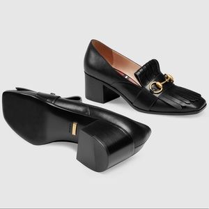 Authentic-Gucci- Mid Heel loafers 🔥