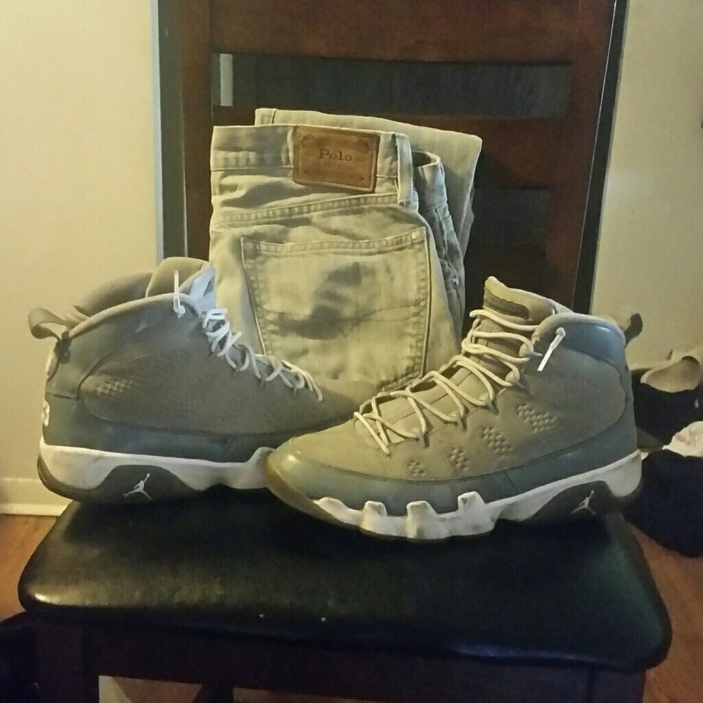 " Cool Grey "Air Jordan Retro 9s