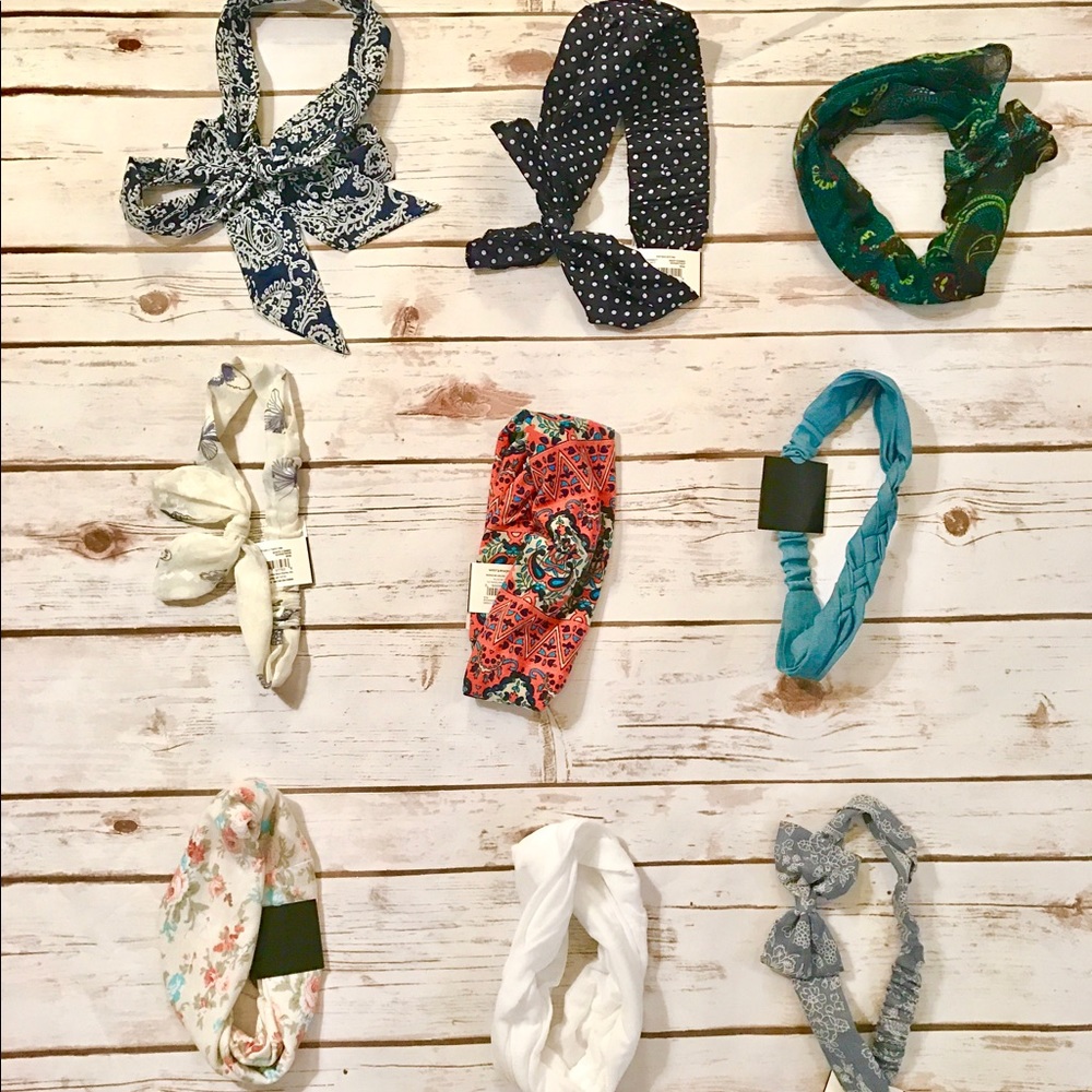 Sale! Boho head wraps head bands head scarves ties