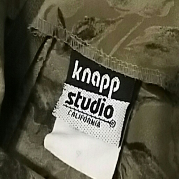 Cute green rose print dress - Picture 4 of 4