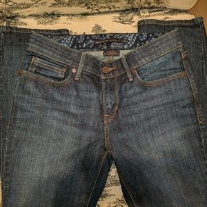 Levi's 525 Straight leg Perfect waist jeans sz 6S