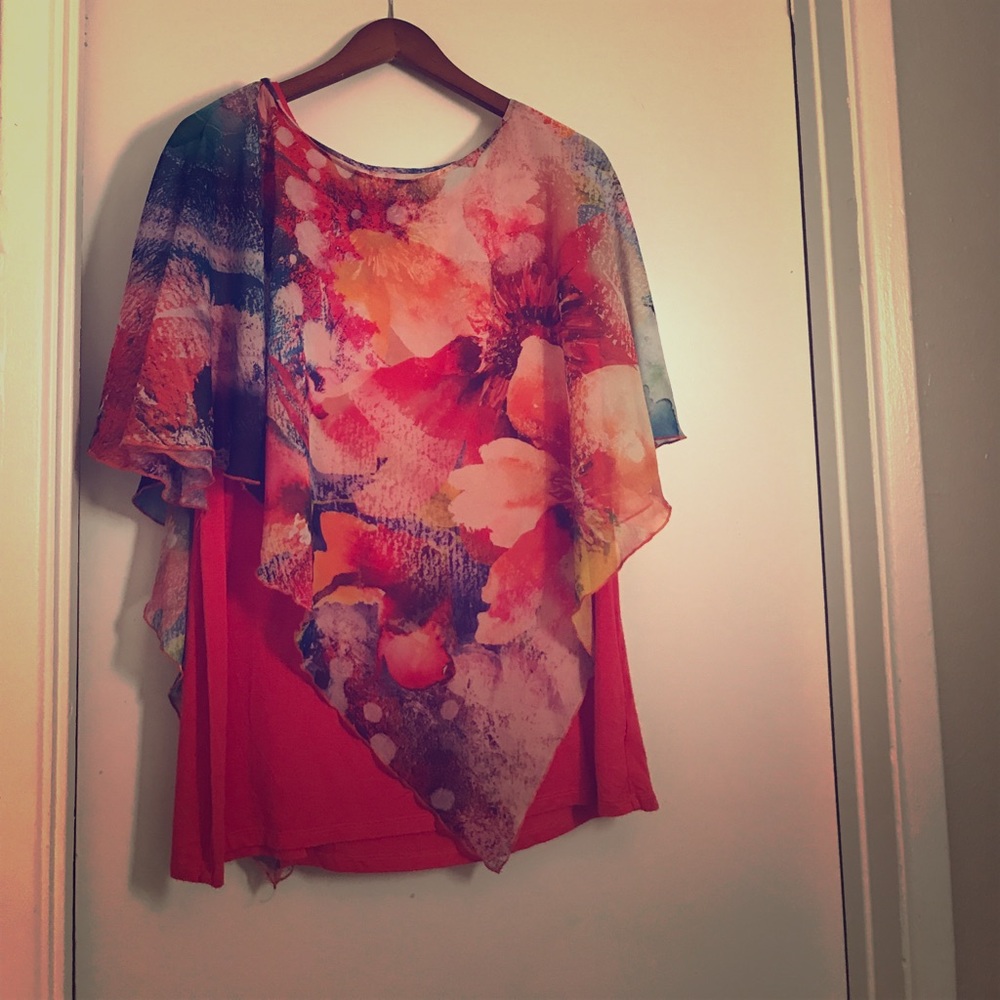 A casual summer flowing top