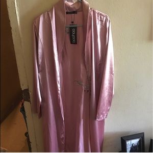 Satin duster jacket