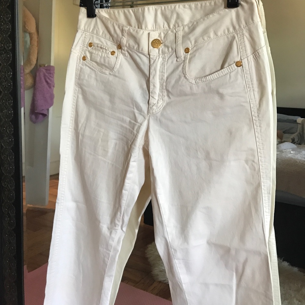 White pants