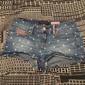 !AEROPOSTALE SHORTY SHORTS FOURTH OF JULY!