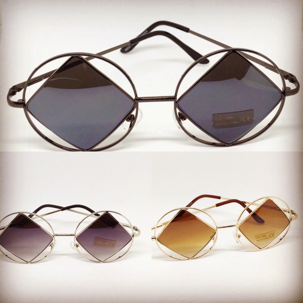 👑👑Geometric Shape Sunglasses