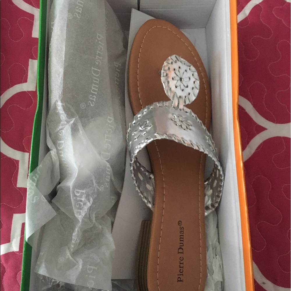Silver Sandals
