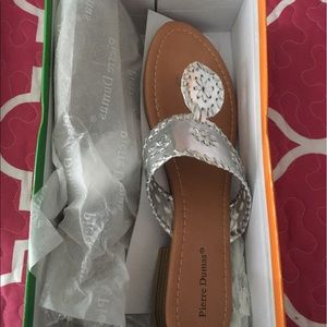 Silver Sandals
