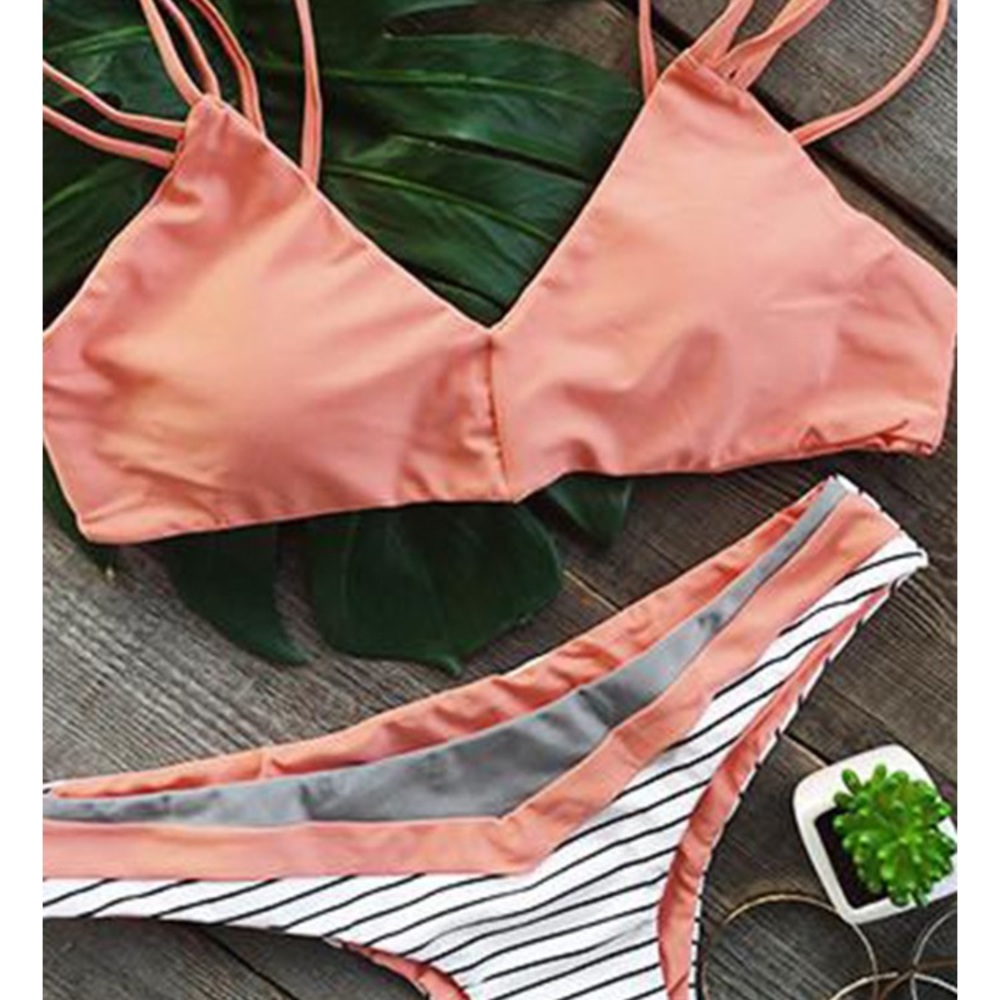 Cupshe You Straight Strappy Bikini