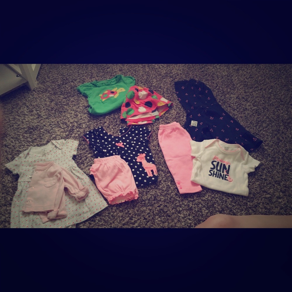 6 month baby girl outfits!
