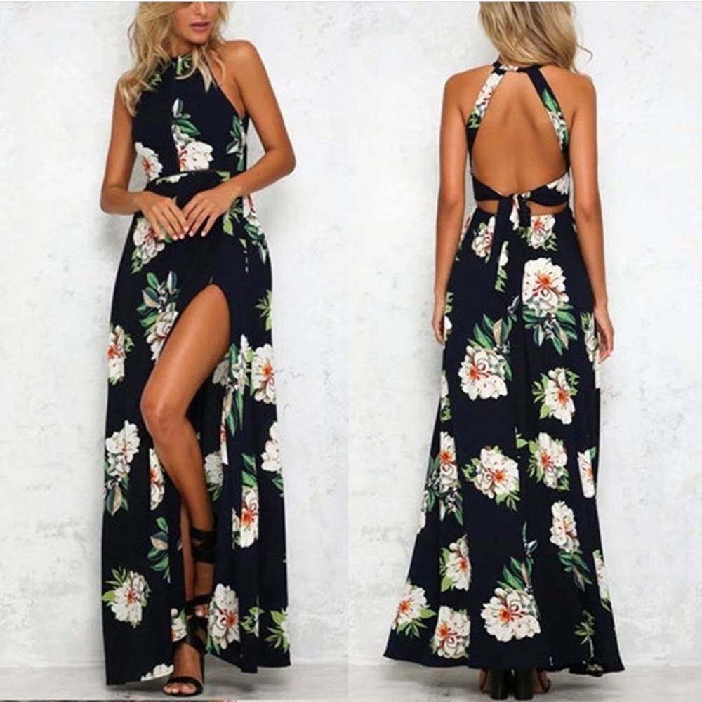 OASAP Long Dress open back