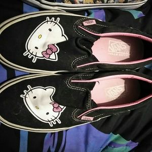 Hello Kitty slip on Vans