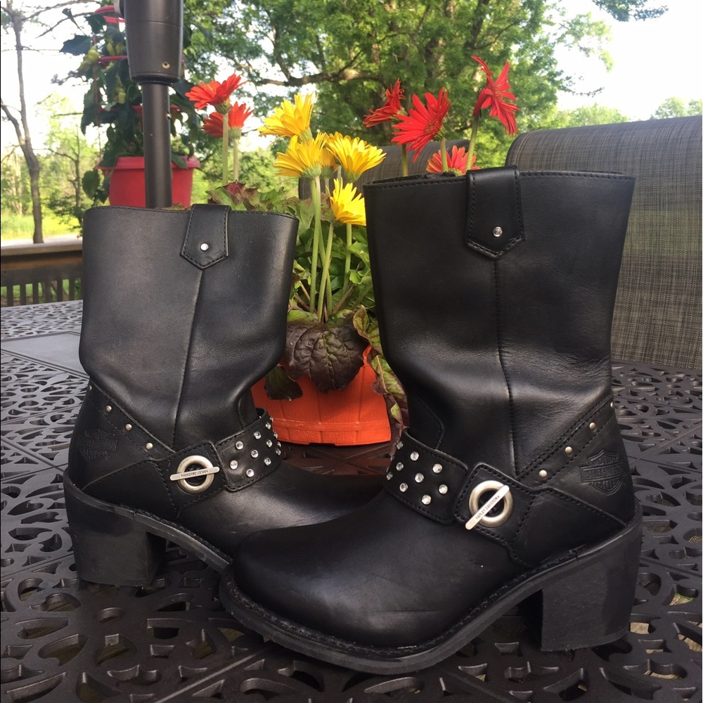 Harley Davidson boots 6 New