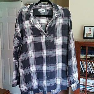 Old Navy plaid shirt
