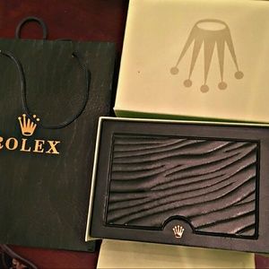Rolex box bag paperwork