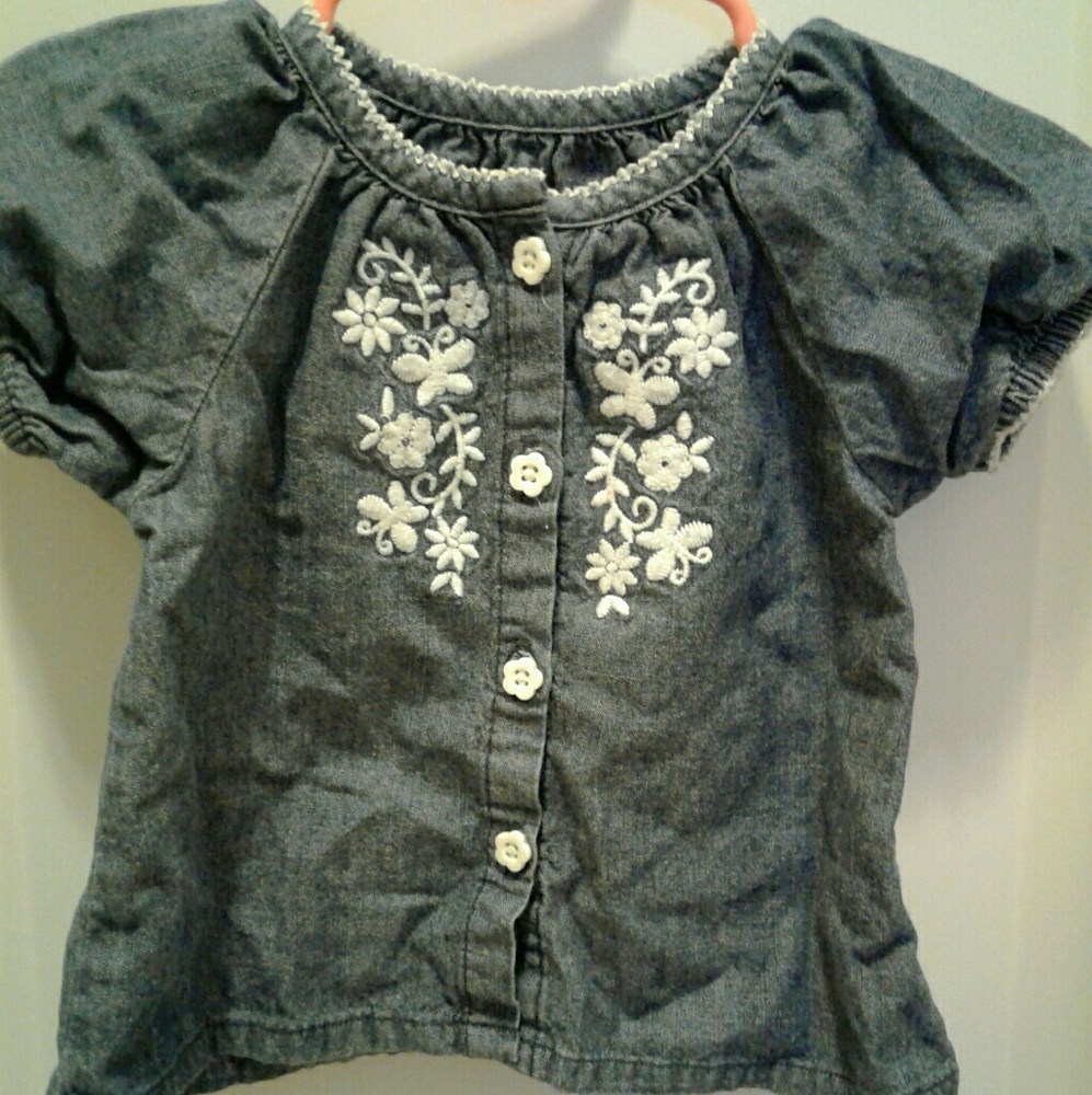 Baby B'gosh Denim Blouse