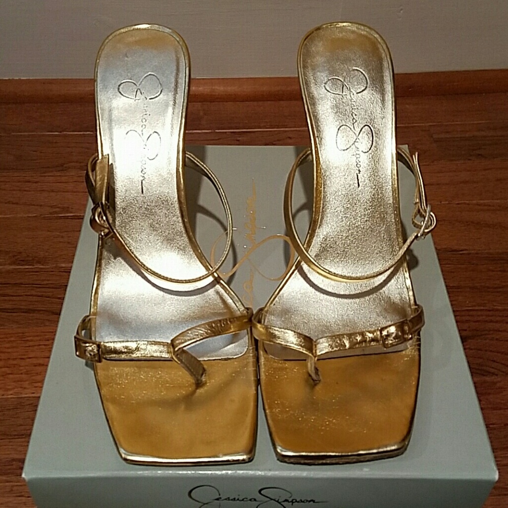 Gold Jessica Simpson Shoes