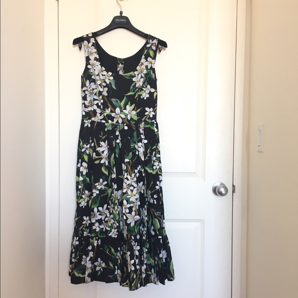Dolce and Gabbana floral midi summer Dress - Picture 2 of 4