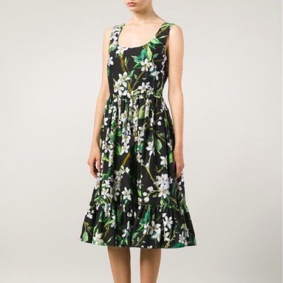 Dolce and Gabbana floral midi summer Dress - Picture 1 of 4