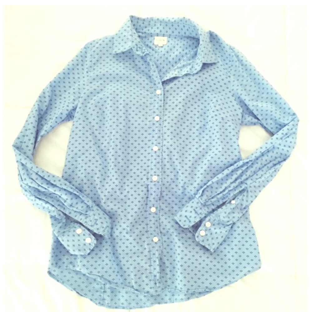 J Crew "perfect shirt"