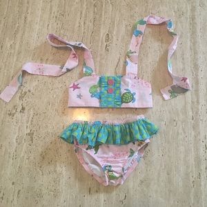 Eleanor Rose mermaid bikini size 5-6