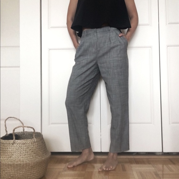 Topshop Gray trousers - Picture 1 of 4
