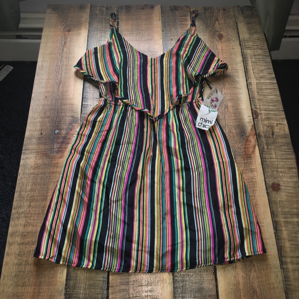 Printed Ruffle Dress