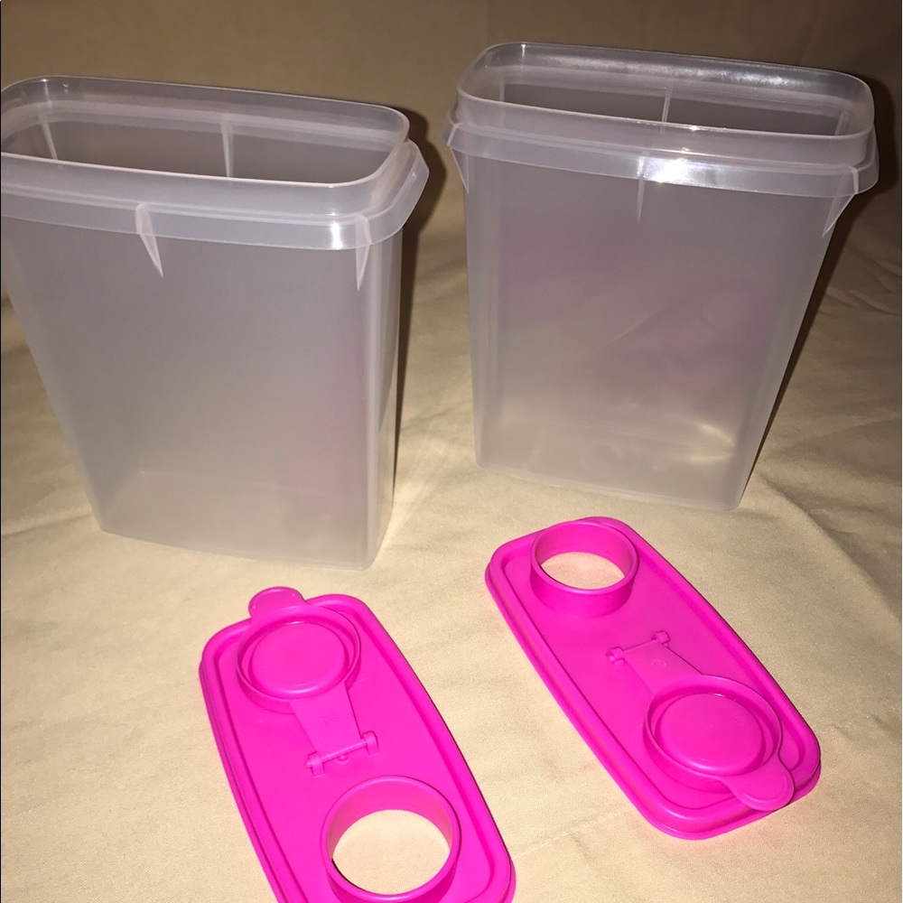 Tupperware storage containers