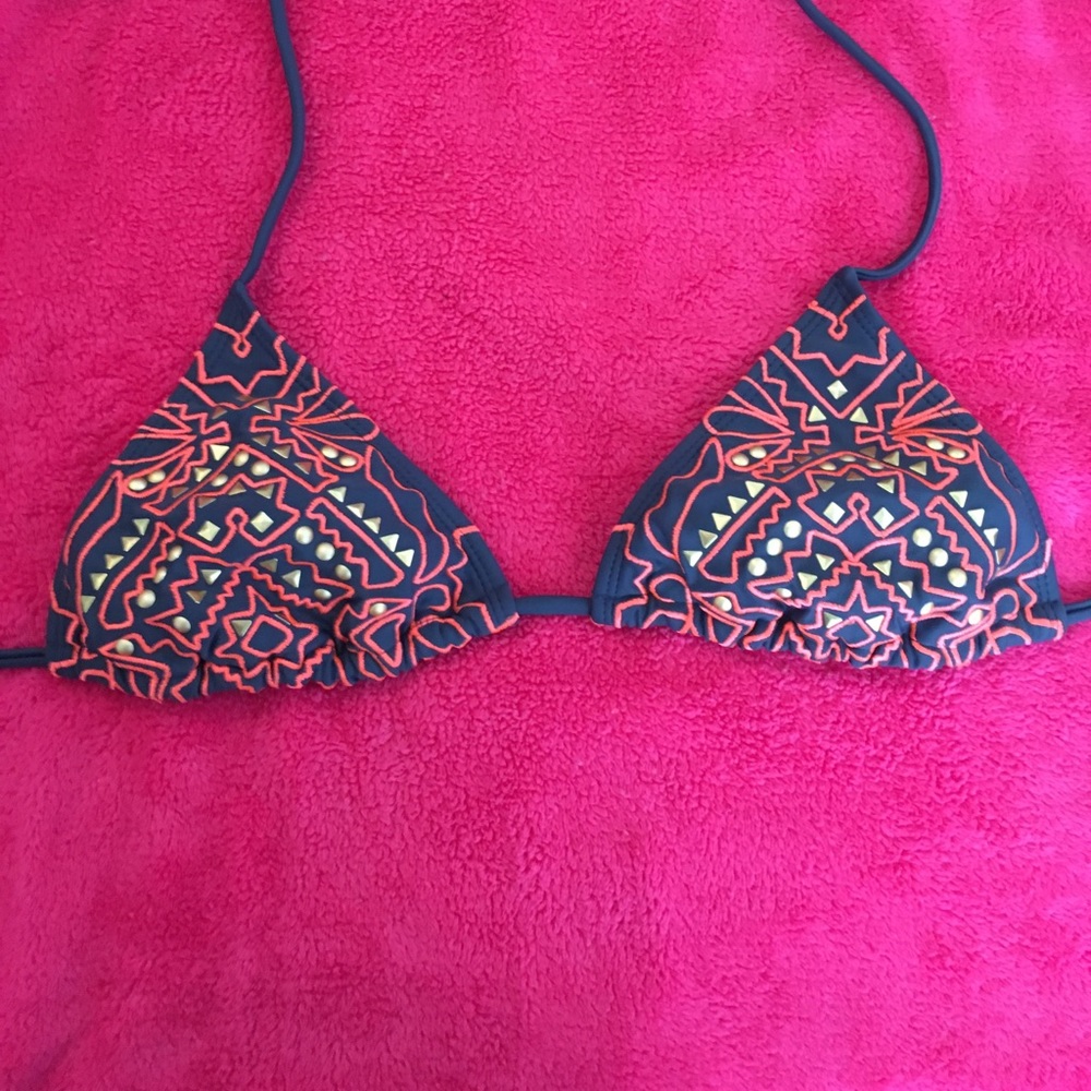 Pattern Bikini Top