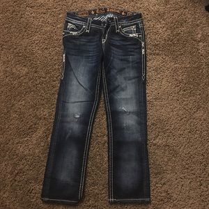 Rock Revival Denim Crops