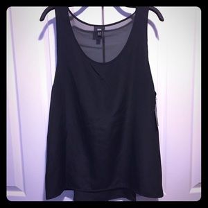 Pretty black tank top