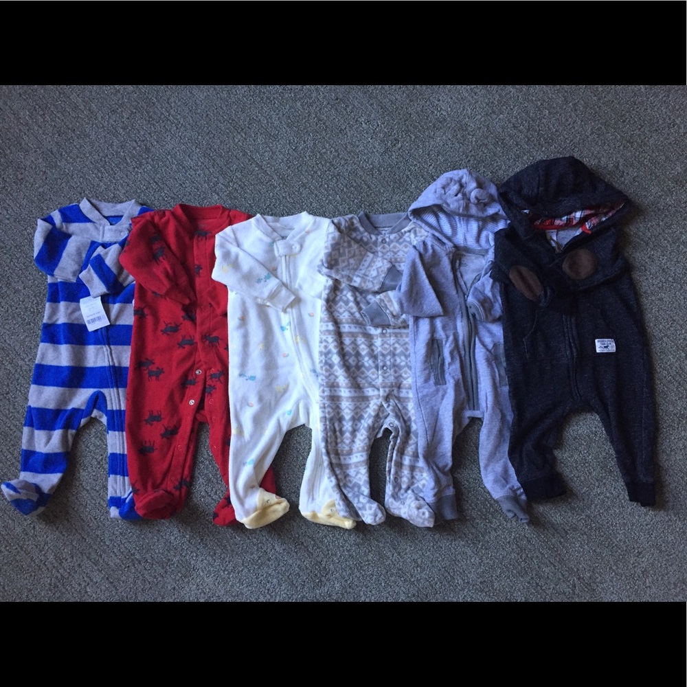 Carter's 6Mo Fall/Winter Playsuits
