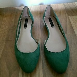 Zara Basics flats.