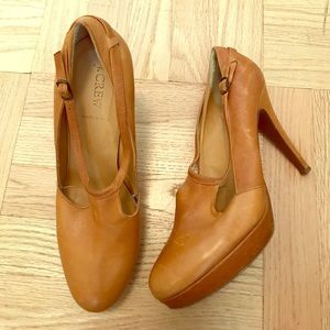 J. Crew platform heels