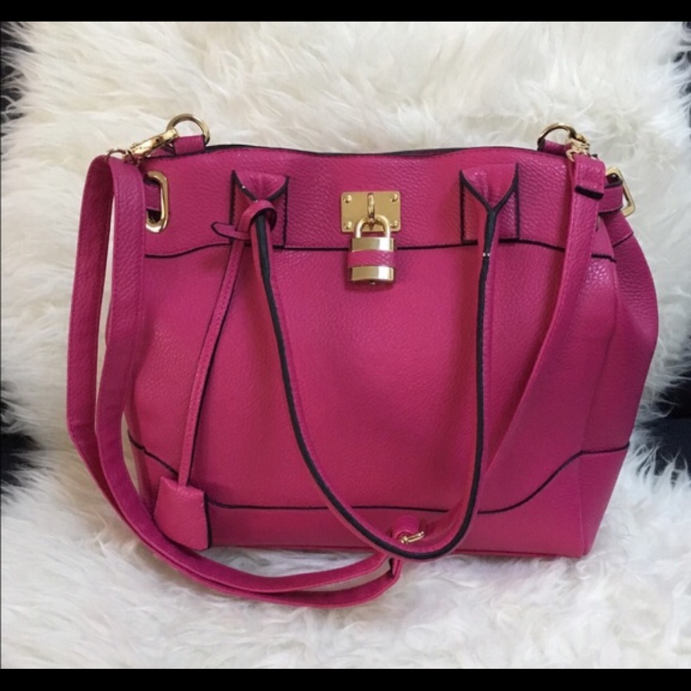 Pink ASOS bag