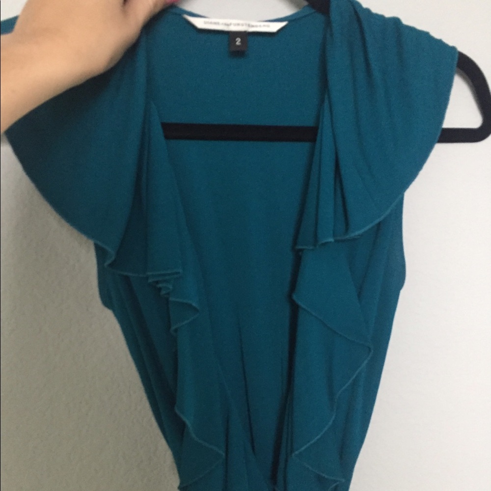 DVF signature wrap dress