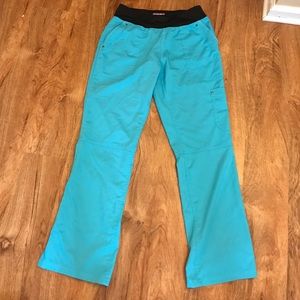 Purple Label Healing Hands yoga pant scrub bottoms