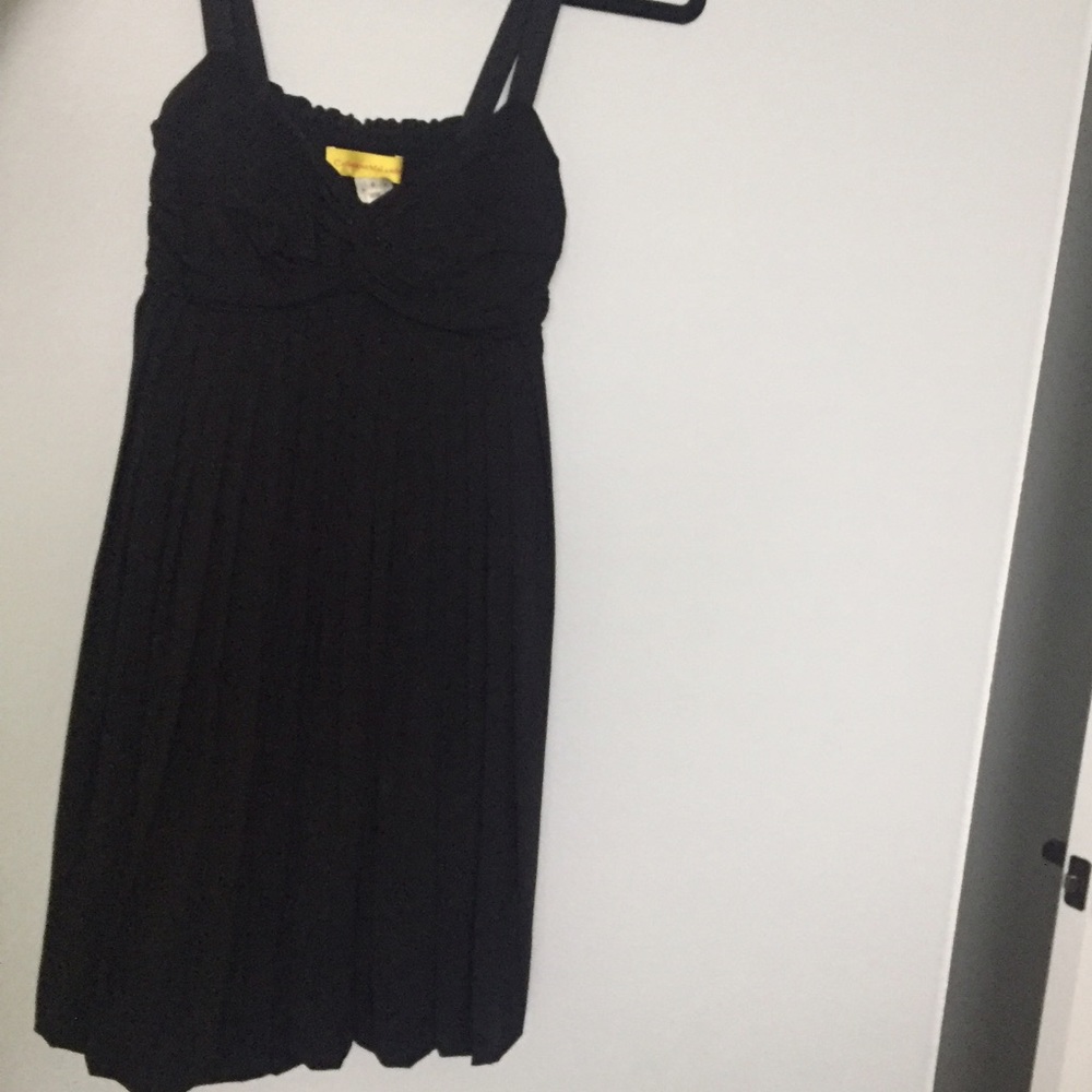 Black bubble dress