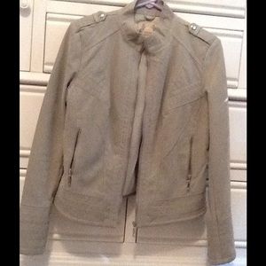 Faux suede Downtown Coalition jacket