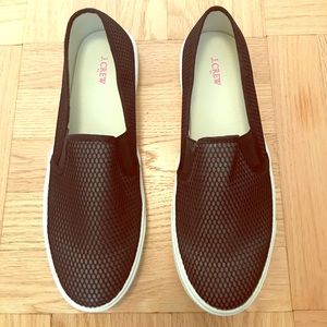 J. Crew black sneakers