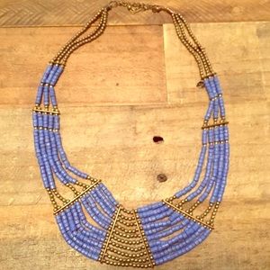 Beaded tribal necklace