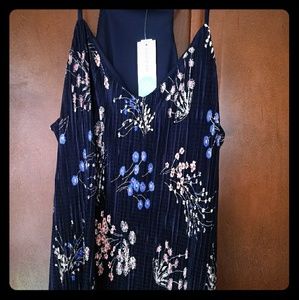 Papermoon by Stitch Fix Daunte Pleated Cami Tank