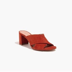 Madewell suede criss cross sandal