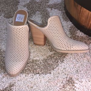 DV Kenli Mule Taupe Booties