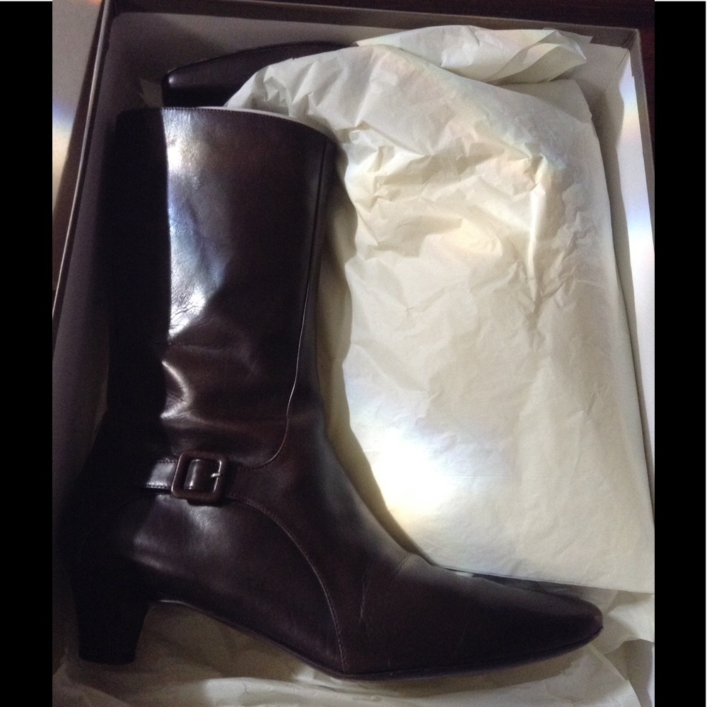 Cole Haan size 8 calf boots.
