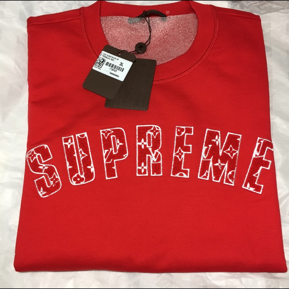 Louis Vuitton Supreme Arc Monogram Sweater